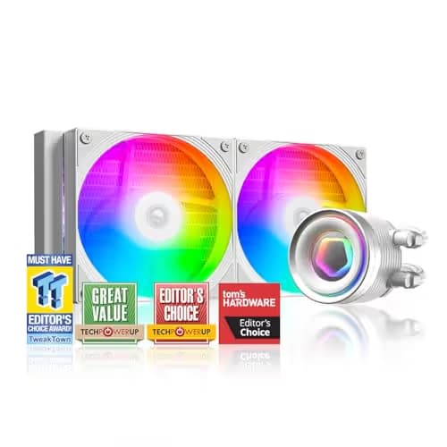 ID-COOLING FX240 INF Water 240mm White main image
