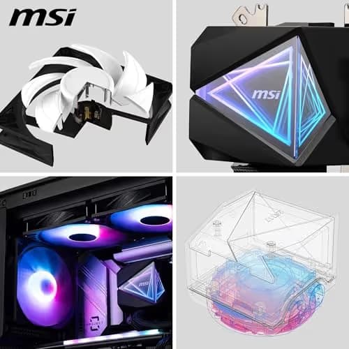 MSI MAG CORELIQUID I240 Water 240mm Black image