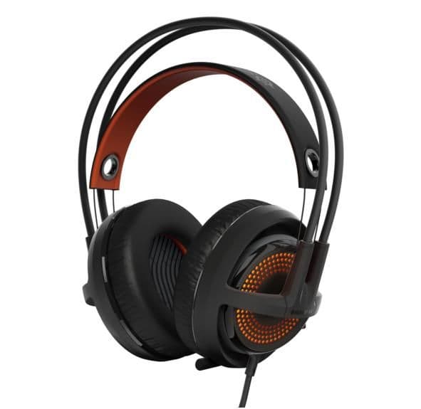 SteelSeries Siberia 350 (Black/Orange) Closed 7.1 Channel Gaming Headset main image