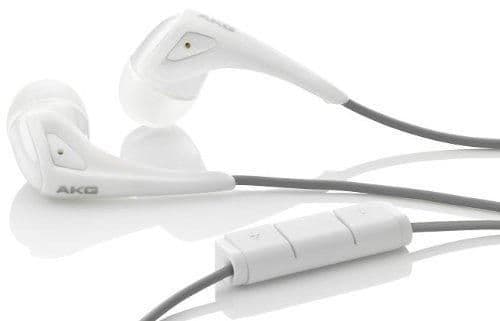 AKG K350 WHT In-Ear With Microphone Headphones image