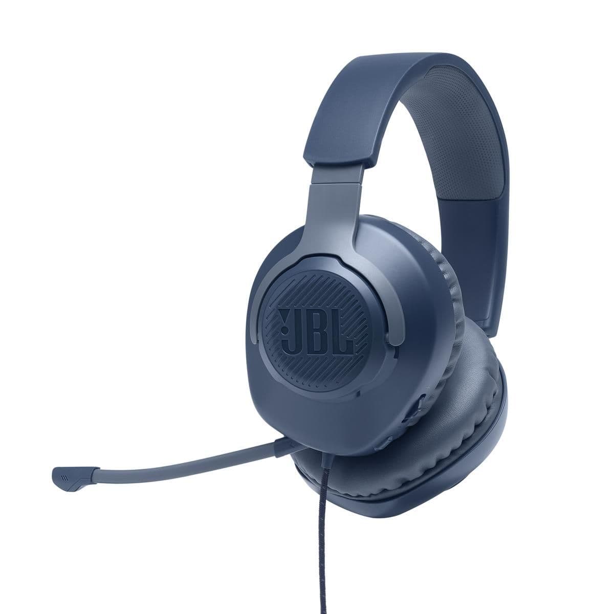 JBL Quantum 100 Closed-Back Blue Gaming Headset image