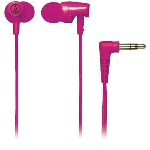 Audio-Technica ATHHCLR100PK Closed In Ear Headphones image