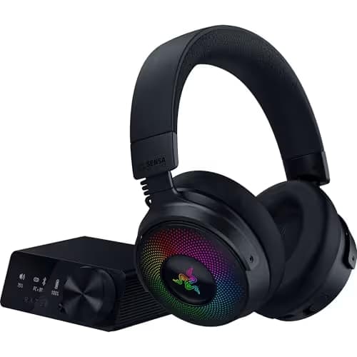 Razer Kraken V4 Pro Wireless RGB Gaming Headset Black main image