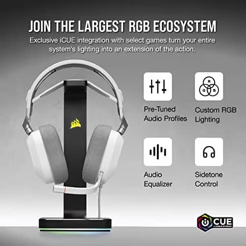 Corsair HS80 Gaming Headset RGB 7.1 Channel image