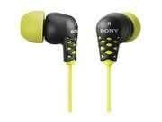Sony CZ-MDREX37B/YLW Closed In-Ear Headphones main image