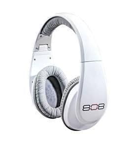 Audiovox 808-HPA88WHG Wired Headphones Closed-Back White main image