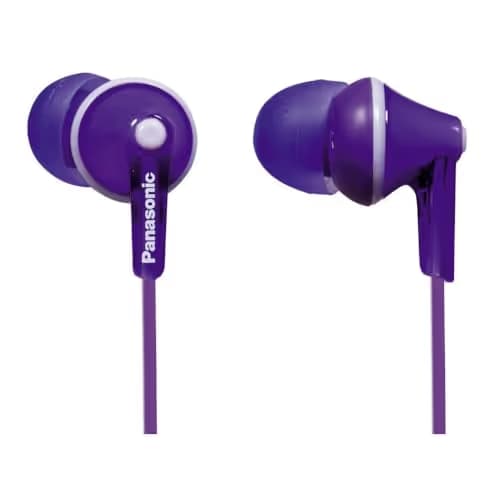 Panasonic RP-HJE125-V Closed Purple Earbud main image