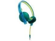 Philips SHO4200BG Wired Headphones Closed-Back Green/Blue main image