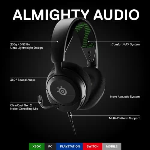 SteelSeries Arctis Nova 1X Gaming Headset image