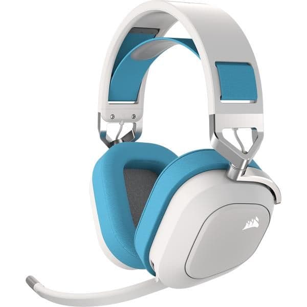 Corsair HS80 RGB Gaming Headset Ethereal Blue image
