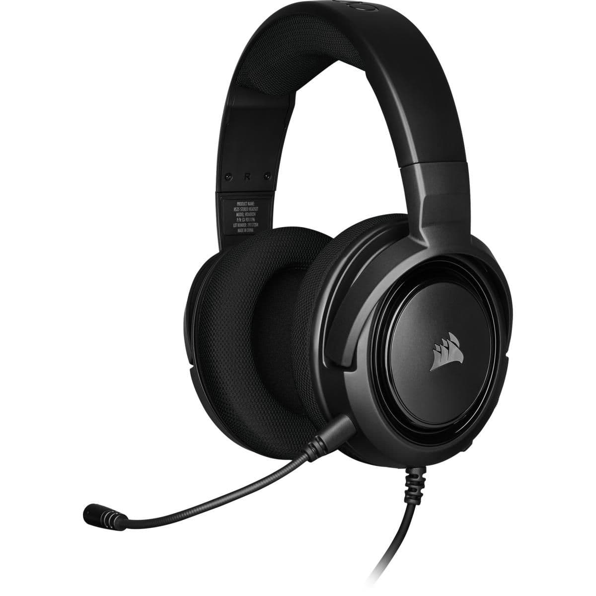Corsair HS35 Closed Black Gaming Headset main image