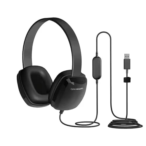 Cyber Acoustics ACM-6005 Closed Headphones main image