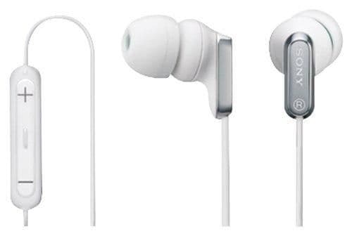Sony MDR-EX38iP/WHI White Closed In-Ear Headphones image