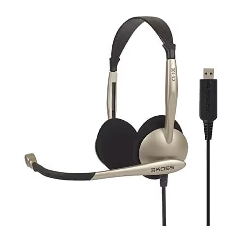 Koss CS100 USB Closed-Back Headphones image