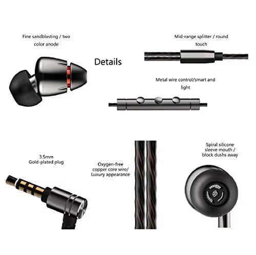 1MORE Quad Driver In-Ear Closed Headphones With Microphone image