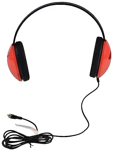 Ergoguys 2800-RD Closed-Back Headphones (Black / Red) image