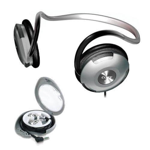 Coby 716829222331 Closed-Back Headphones Black / Silver main image
