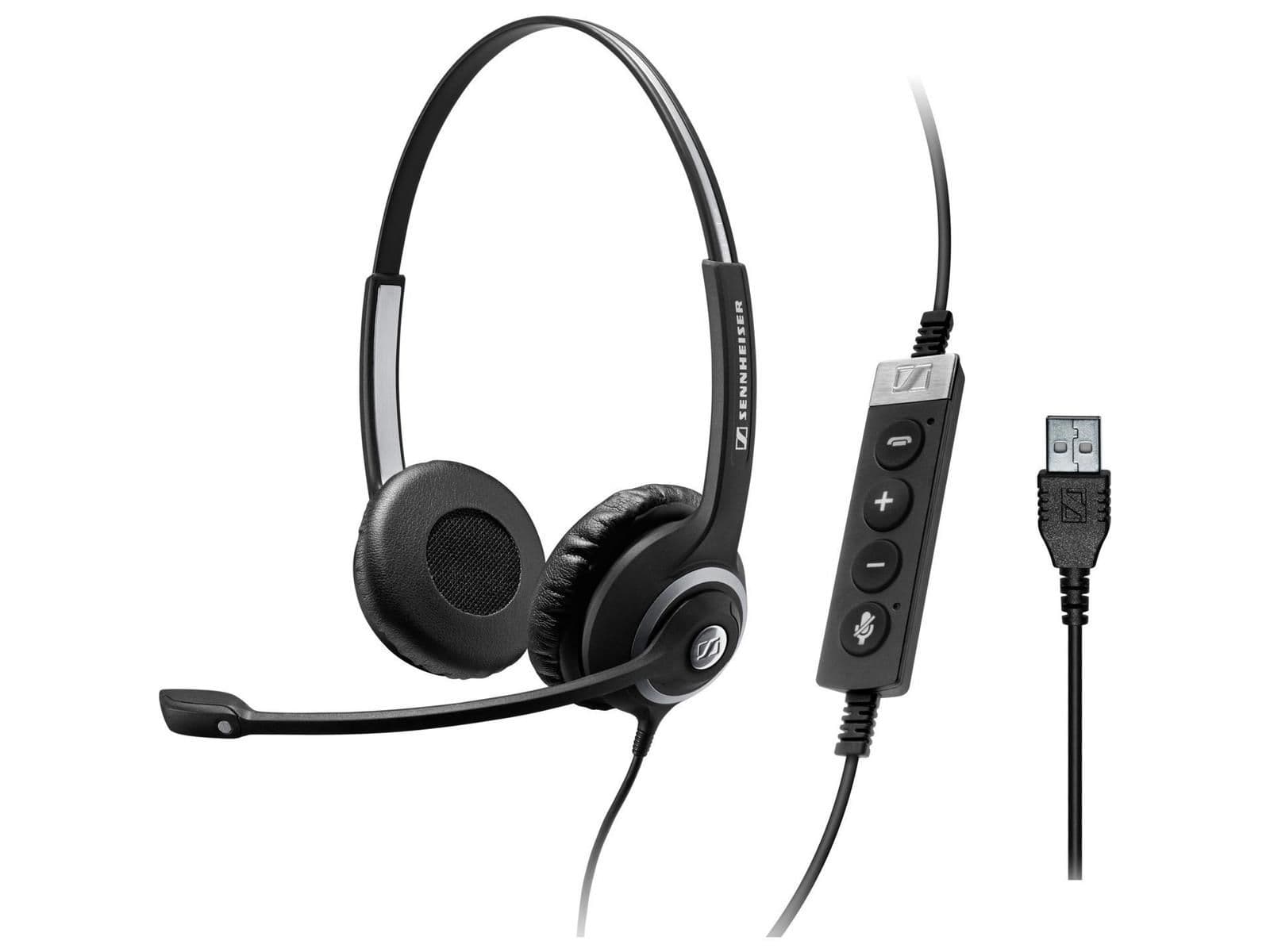 Sennheiser SC 260 USB CTRL II Closed-Back Wired Headphones main image