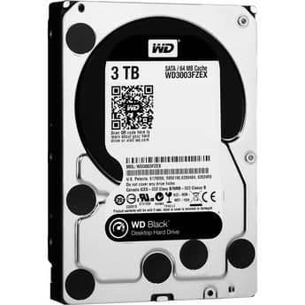 Western Digital Black 3TB HDD 3.5" 7200RPM SATA main image