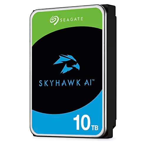 Seagate SkyHawk AI 10TB 3.5" HDD 7200RPM SATA image