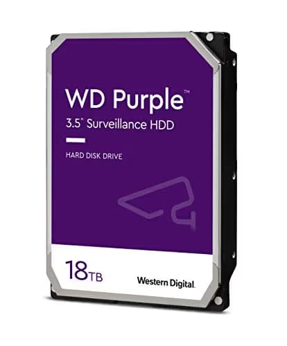 Western Digital Purple 18TB 3.5" HDD 7200RPM SATA 6.0 Gb/s Internal main image