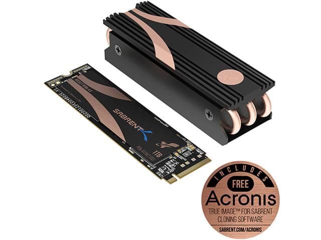 Sabrent Rocket 4.0 1TB SSD M.2-2280 PCIe 4.0 NVMe image