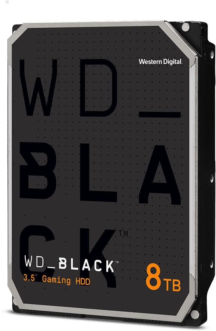 Western Digital Black 8TB HDD 3.5" 7200RPM SATA 6.0 Gb/s main image