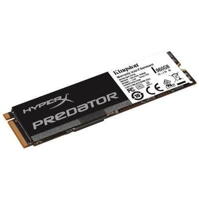 Kingston Predator 960GB SSD M.2-2280 PCIe 3.0 x4 NVMe image