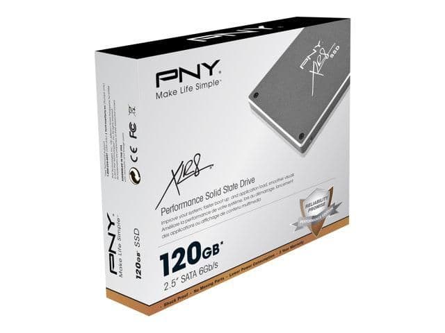 PNY XLR8 120GB SSD 2.5" SATA main image