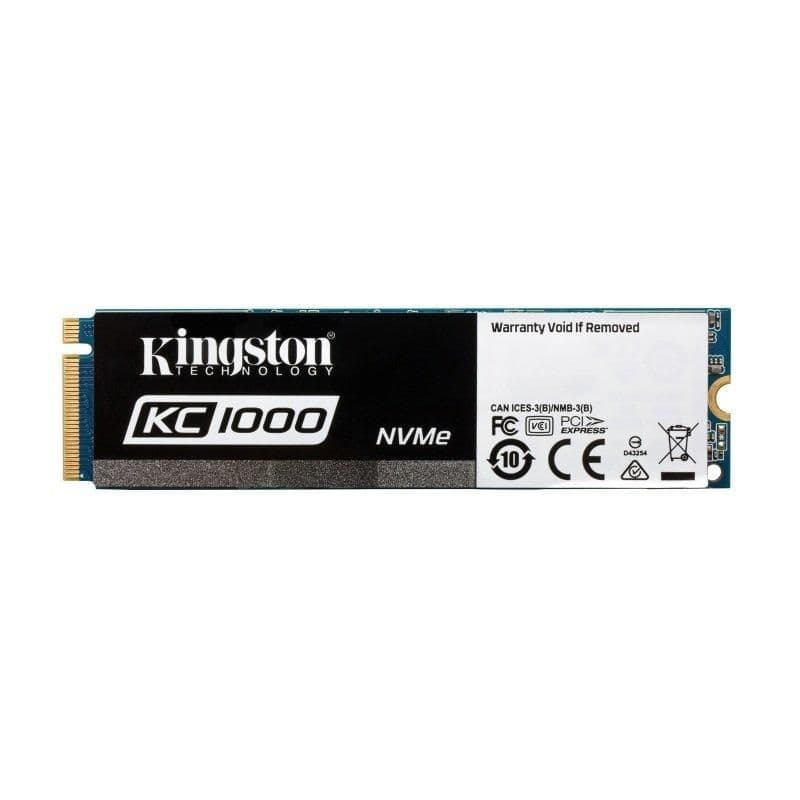 Kingston KC1000 960GB SSD M.2-2280 PCIe 3.0 x4 NVMe image