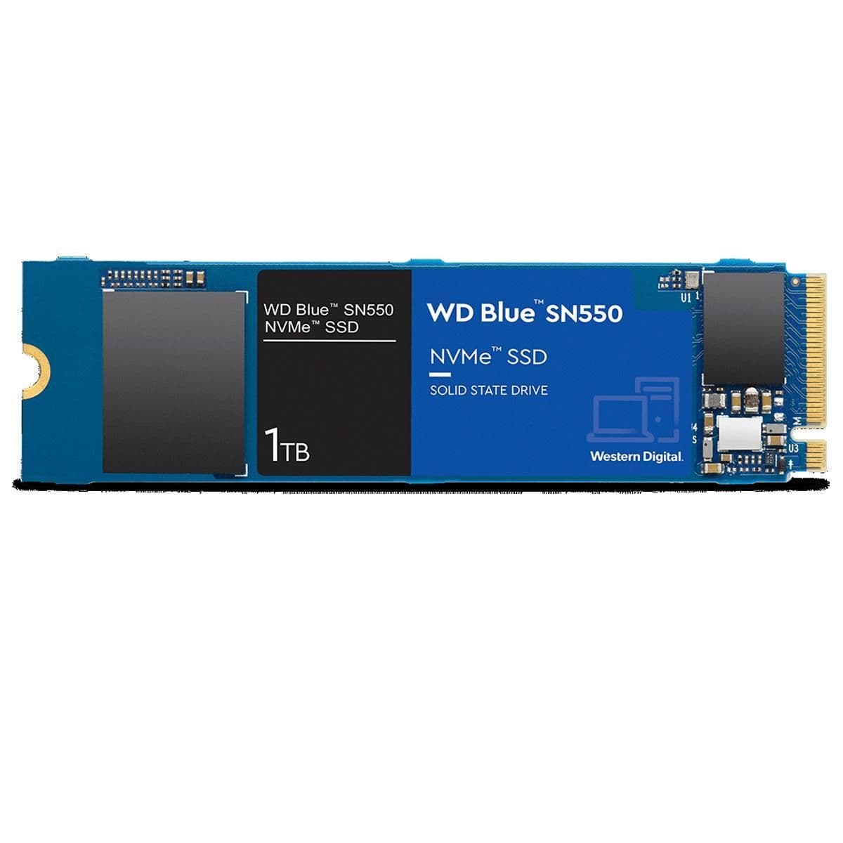 Western Digital Blue SN550 1TB SSD M.2-2280 PCIe 3.0 X4 NVMe image