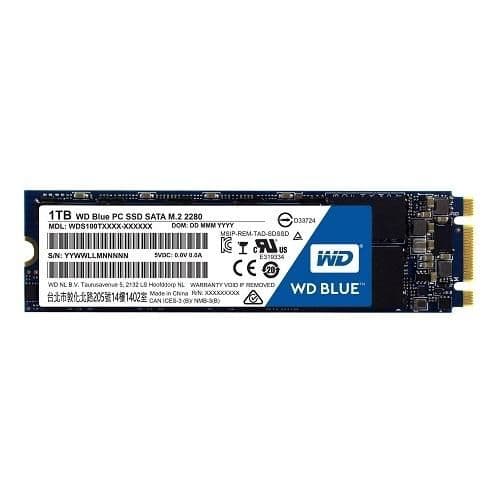 Western Digital Blue 1TB M.2-2280 SSD SATA main image