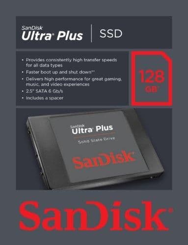 SanDisk Ultra Plus 128GB SSD 2.5" SATA main image