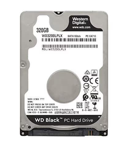 Western Digital Black 320GB 2.5" HDD SATA image