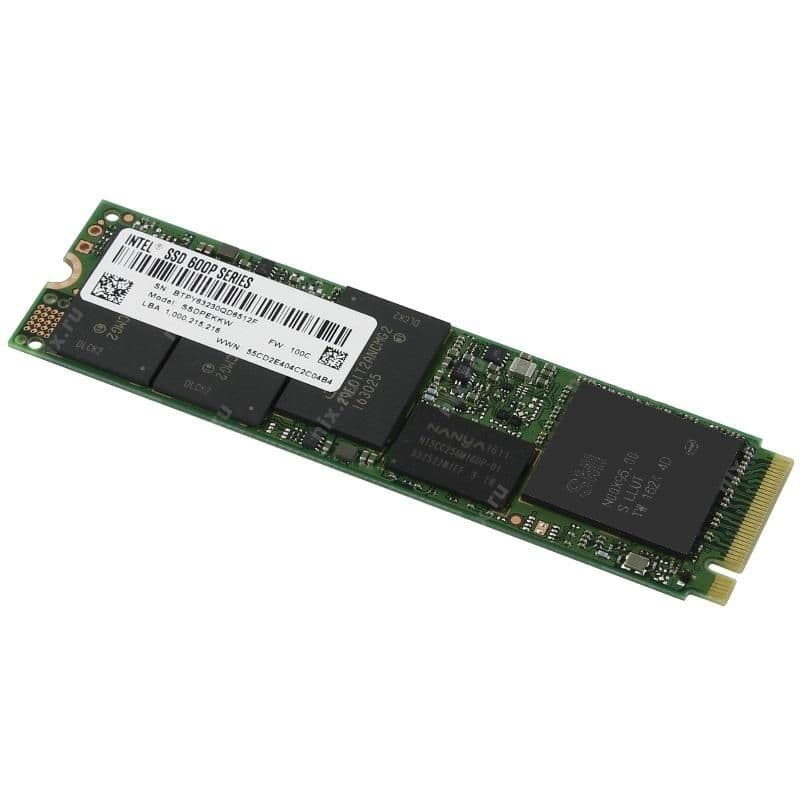 Intel 600p 128GB SSD M.2-2280 PCIe 3.0 x4 NVMe image