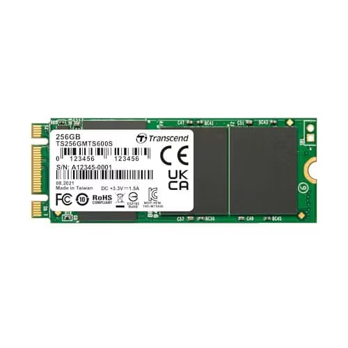 Transcend MTS600 256GB M.2-2260 SSD SATA image