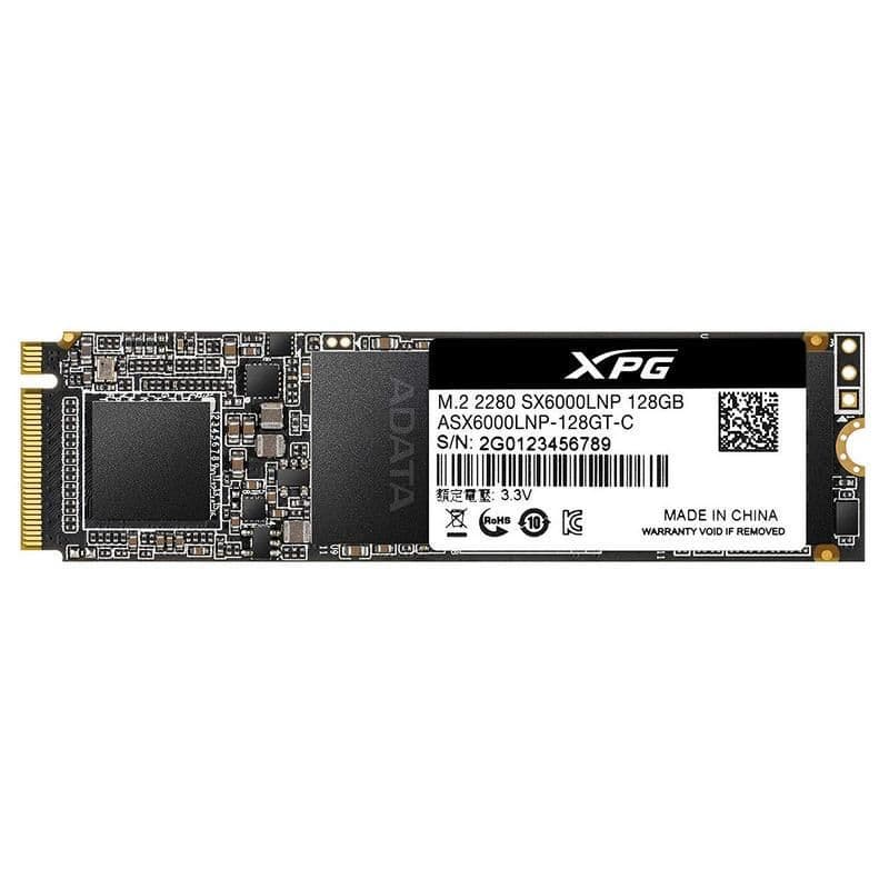 XPG SX6000 Lite 128GB SSD M.2 PCIe 3.0 NVMe main image