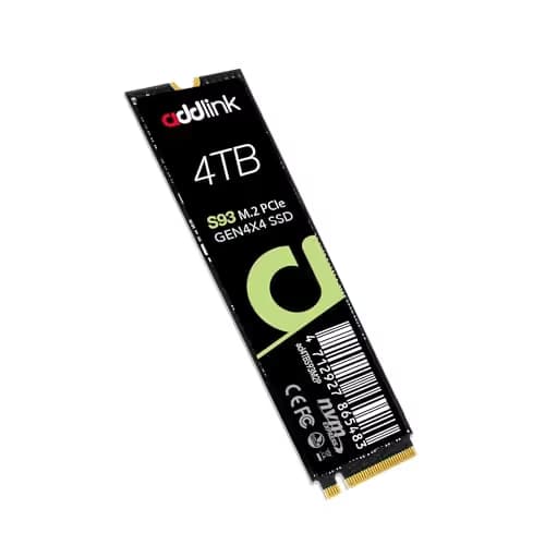 Addlink S93 4TB SSD M.2-2280 PCIe 4.0 X4 NVMe image