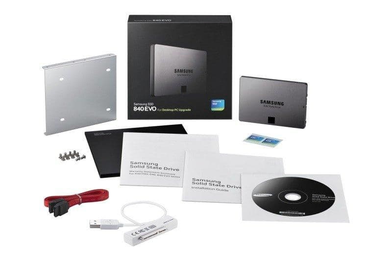 Samsung 840 Evo 120 GB SSD 2.5" SATA 6.0 Gb/s image