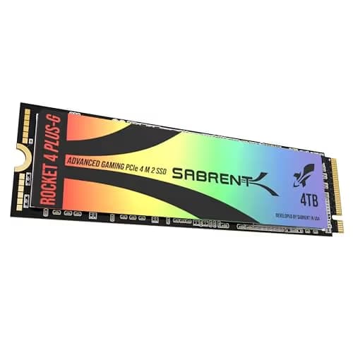 Sabrent Rocket 4 Plus G 4TB M.2 SSD PCIe 4.0 NVMe image
