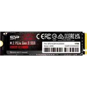 Silicon Power UD80 1TB M.2-2280 SSD PCIe 3.0 x4 NVMe image