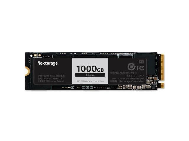 Nextorage G-Series 1TB M.2-2280 SSD PCIe 4.0 x4 NVMe main image