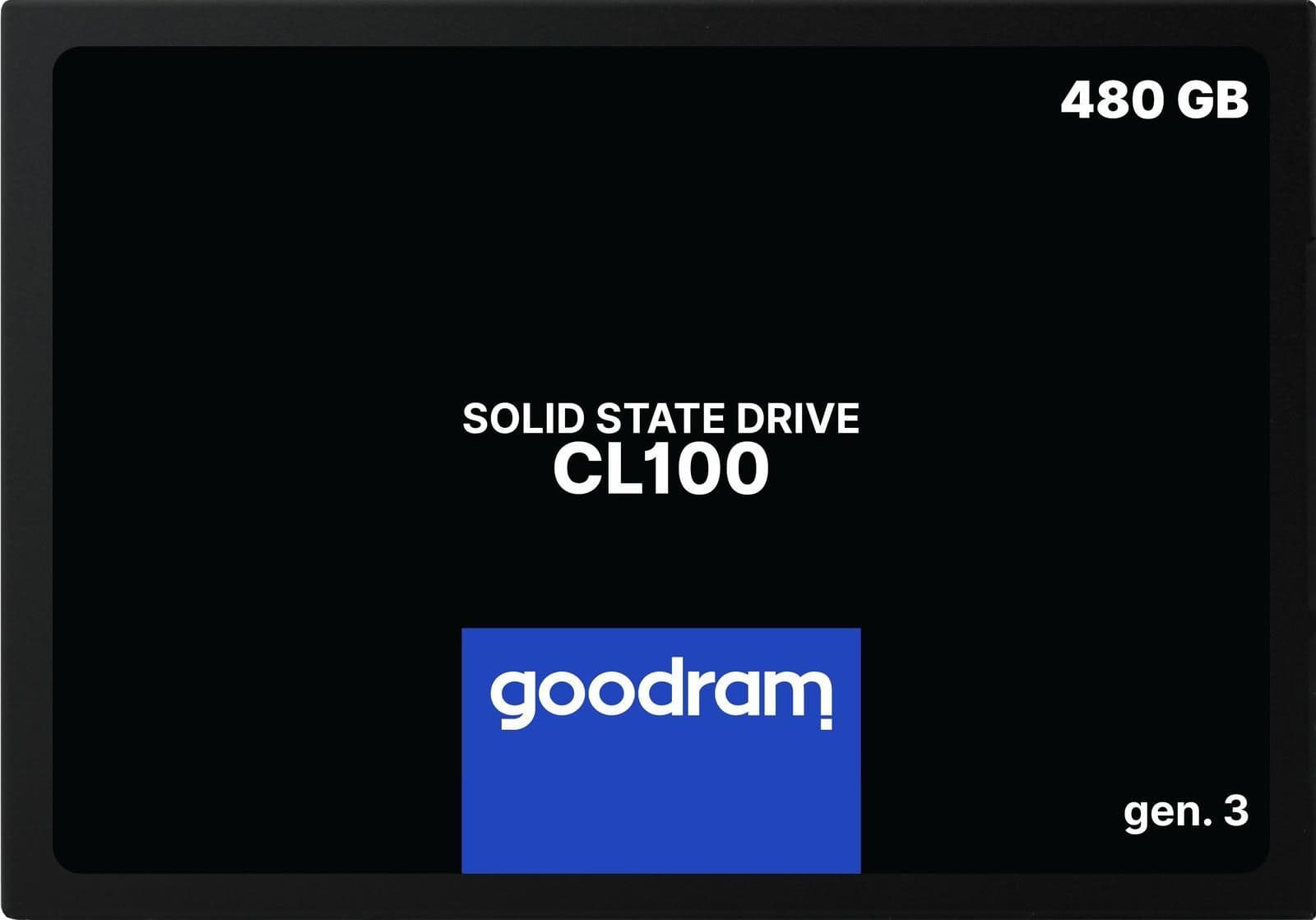 GOODRAM CL100 gen.3 480GB SSD 2.5" SATA 6.0 Gb/s main image