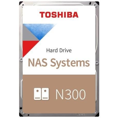 Toshiba N300 4TB HDD 7200RPM 3.5" SATA 6.0 Gb/s Internal image