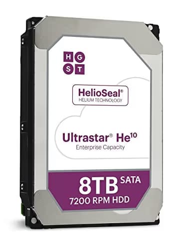 Hitachi Ultrastar He10 8TB Internal HDD 7200RPM 3.5" image