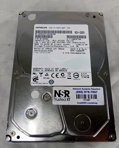 Hitachi 7K1000.C 1TB 3.5" HDD 7200RPM SATA image