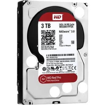 Western Digital Red Pro 3TB HDD 3.5" SATA image