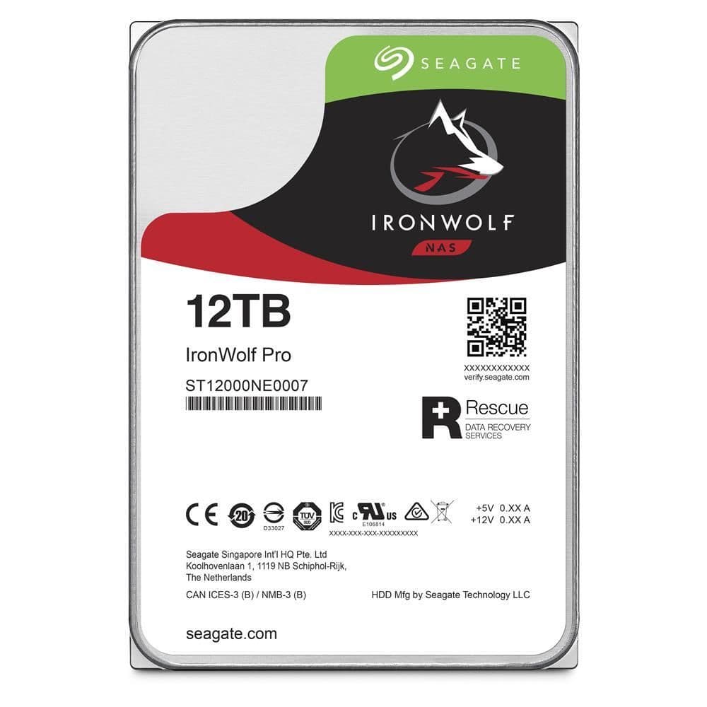 Seagate IronWolf Pro 12TB HDD 3.5" SATA image