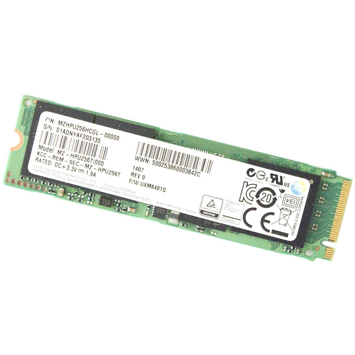 Samsung SM951 256GB SSD M.2-2280 PCIe 3.0 X4 NVME main image