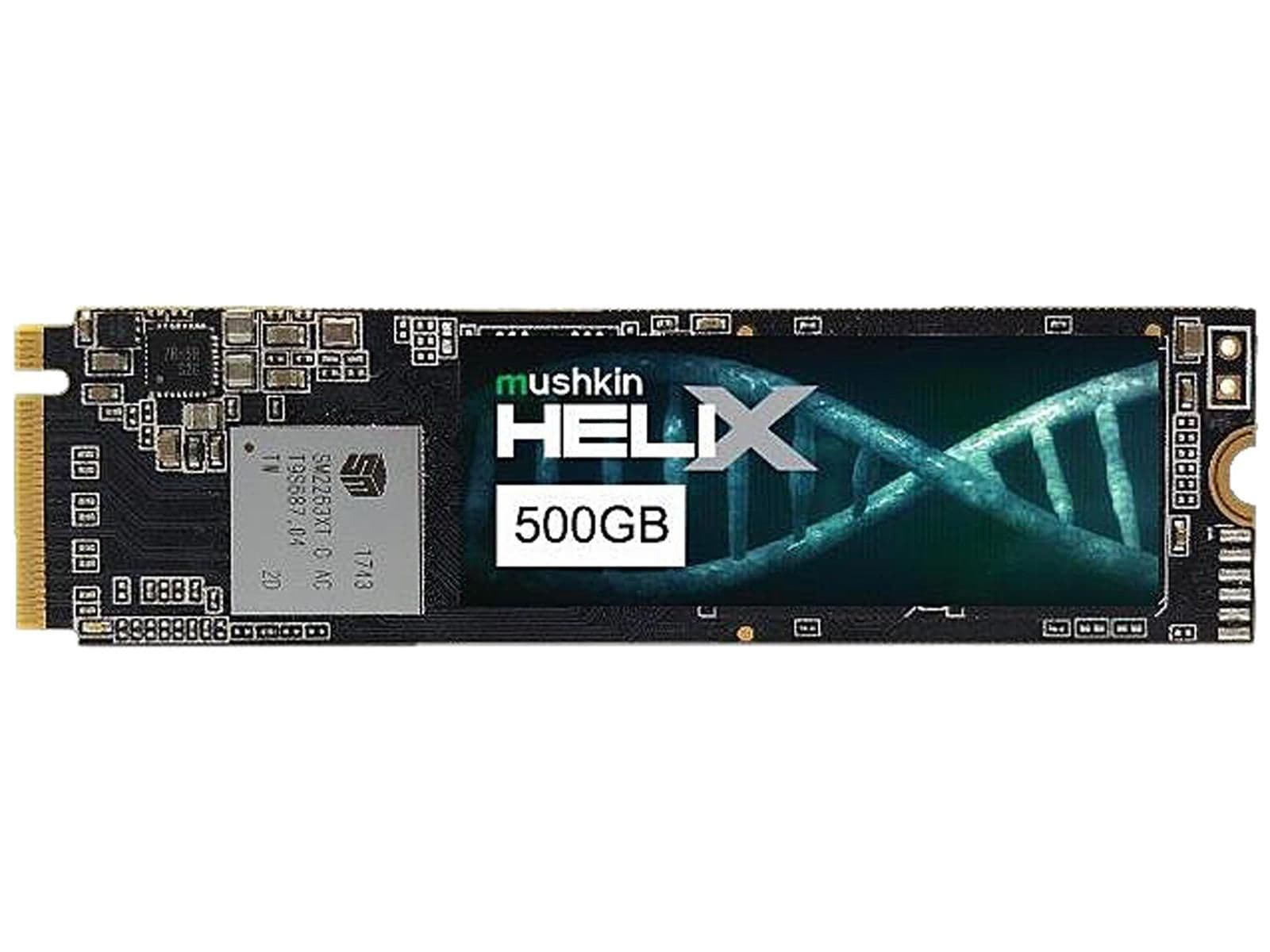 Mushkin Helix-L 500GB M.2 SSD NVMe PCIe 3.0 image